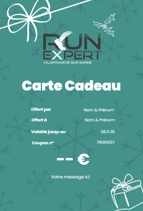 Run Expert Carte Cadeau modèle 7