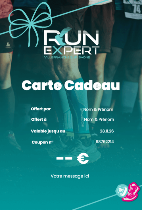 Run Expert Carte Cadeau modèle 6