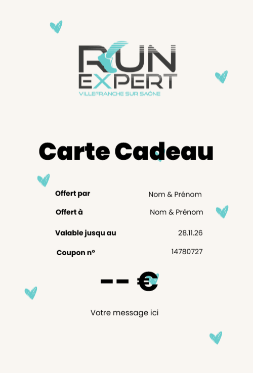 Run Expert Carte Cadeau modèle 9